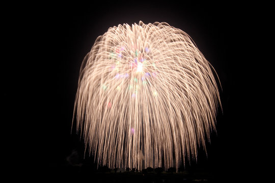 古河花火大会三尺玉stock Photo Adobe Stock