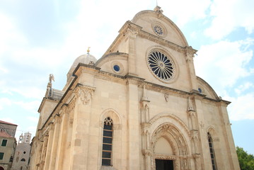 Fototapeta na wymiar Sibenik Cathedral, Croatia
