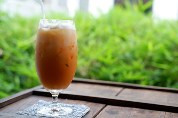 iced tea with milk