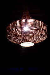 blurred hang lamp desing