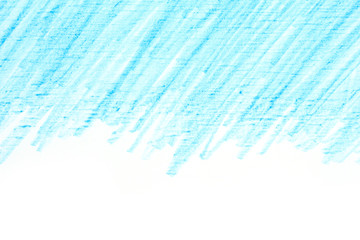 blue stroke pencil drawing sketch abstract art.