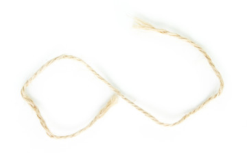 rope knot string twine brown nautical
