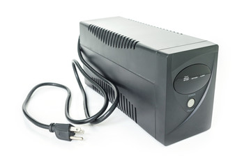 uninterruptible power supply system on a white background