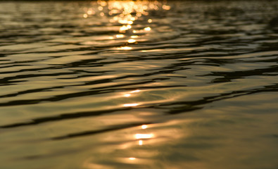 Sunset reflection of Water.