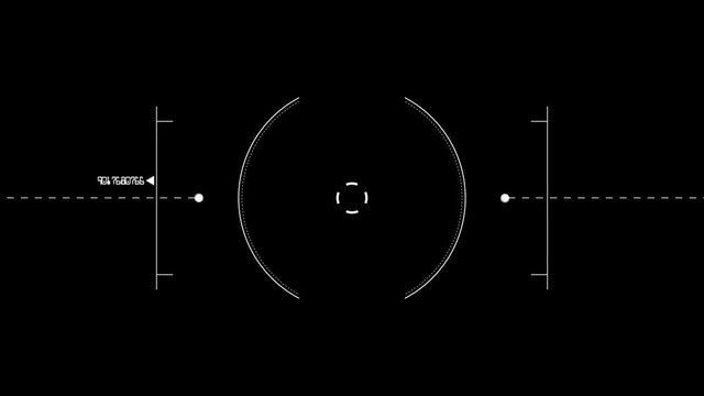 Clean Futuristic HUD Head Up Display