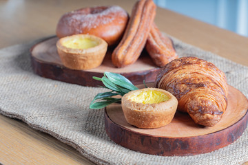 Various breads and a cup of coffee are popular combination of breakfast or brunch to modern people. One of Important habits for a healthy lifestyle is that no matter how busy you are, don't skip meals