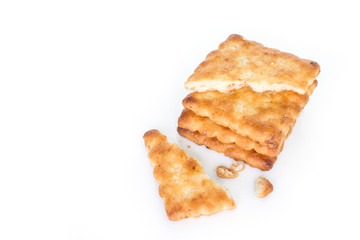 Heap Cracker square broken on white background.
