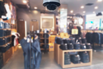 blurred photo, Blurry image,inside of the clothes shop,background
