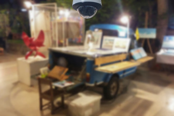 blurred photo, Blurry image,.Car show,background