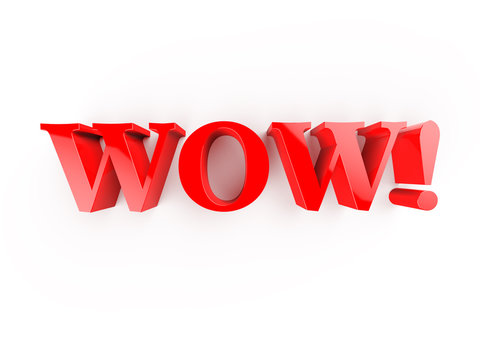 Wow 3D text 