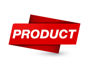 Product premium red tag sign