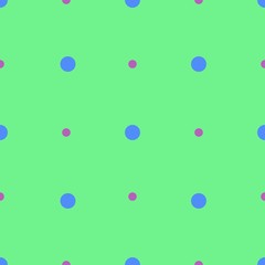 Polka dot color seamless pattern