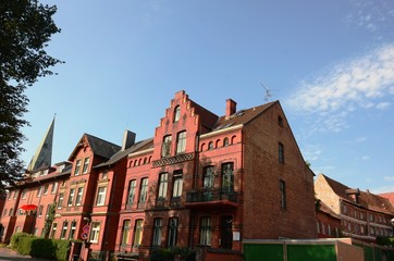 Obraz premium Centre historique de la vieille ville de Lüneburg (Allemagne) 