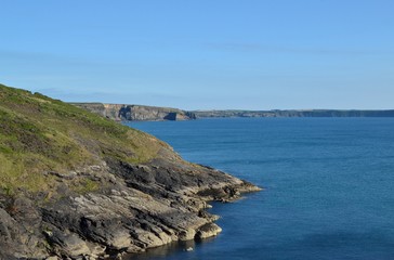 Paysage marin à Nolton Haven
