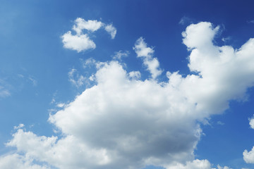 Obraz na płótnie Canvas blue sky with clouds