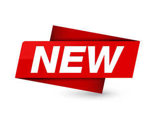 New premium red tag sign