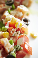 fresh vegetable salad