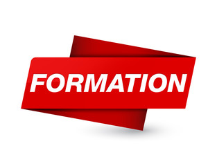 Formation premium red tag sign