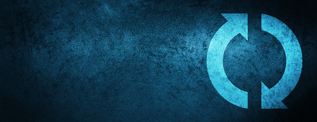 Update icon special blue banner background - obrazy, fototapety, plakaty