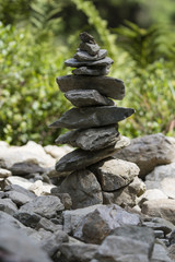 Stones built on itself.