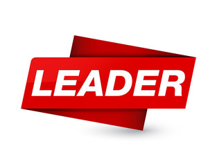 Leader premium red tag sign