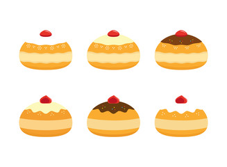 Sufganiyot doughnuts set for Hanukkah