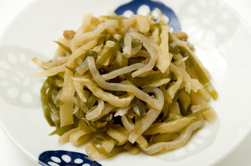 沖縄料理 千切りイリチー（切り干し大根の含め煮）