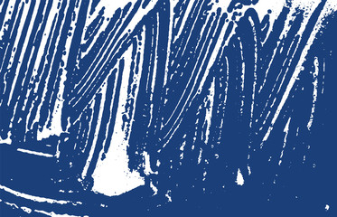 Grunge texture. Distress indigo rough trace. Elegant background. Noise dirty grunge texture. Temptin