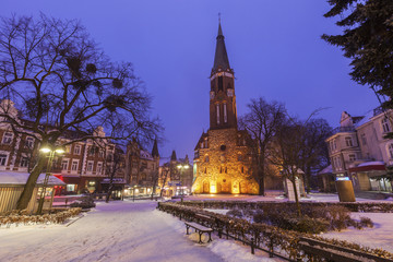 Obraz premium Kościół św. Jerzego w Sopocie