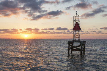 Obraz na płótnie Canvas Gulf of Mexico in Corpus Christi
