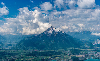 Alps panorama from Niederhorn