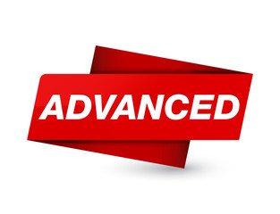 Advanced premium red tag sign