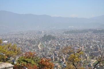 Kathmandu (capital of Nepal) panorama