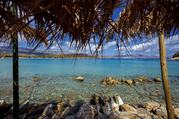 Seashore in a sunny day