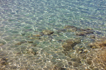 Crystal sea water