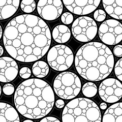 Seamless circle pattern