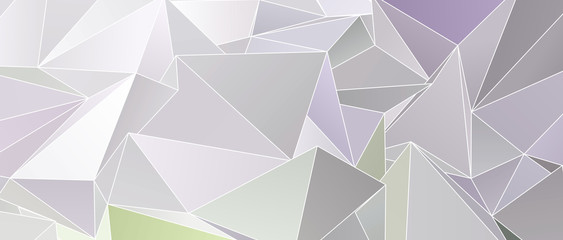 Abstract Low-Poly triangular modern background