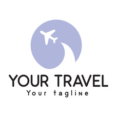 Airline Travel Agent Logo