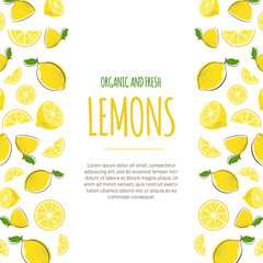 lemon banner template