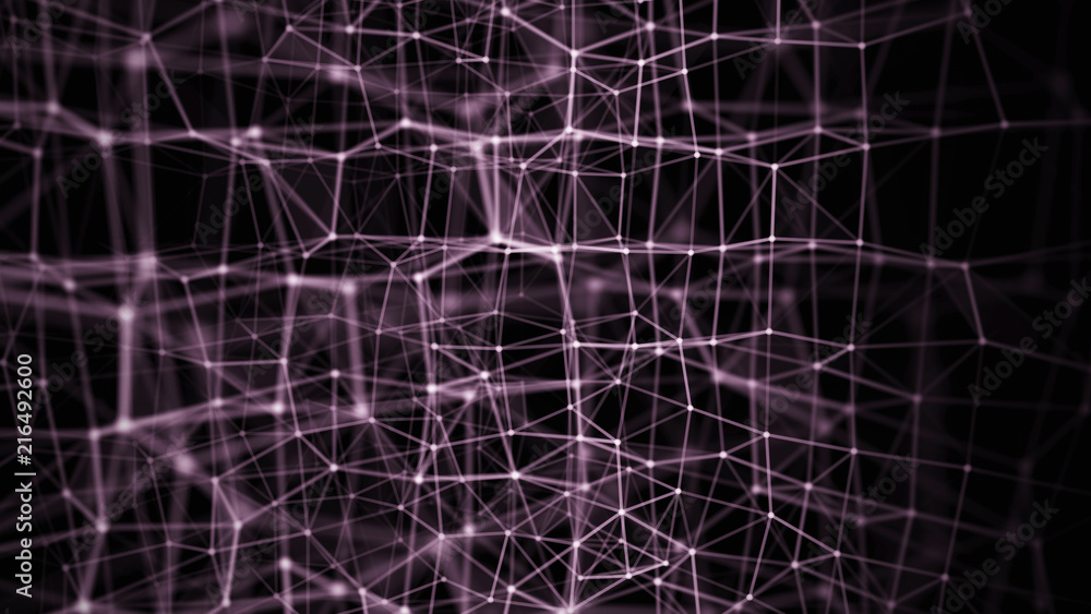 Poster plexus effect. connection technology background. abstract background polygonal. polygon modern patte