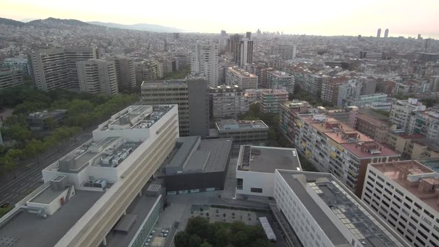 Drone en Barcelona, Ciudad de Catalu&ntilde;a, Espa&ntilde;a