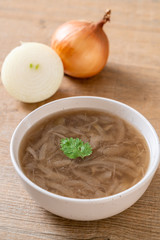 onion soup bowl