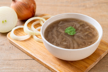 onion soup bowl