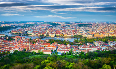 Prague is the capital of the Czech Republic, the European state. Historical sights.