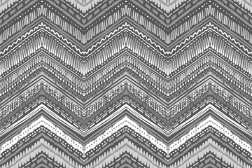 Abstract Ikat and boho style handcraft fabric pattern. Traditional Ethnic design for clothing and textile background, carpet or wallpaper © Janna Mudrak