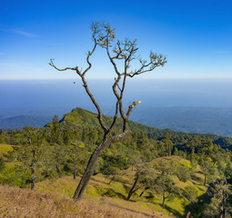 Rinjani mountain range, Lombok, Indonesia.