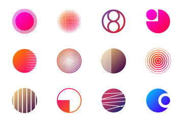 Modern Minimal Vector Logo for banner