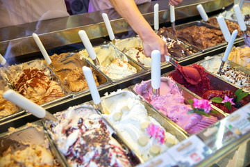 Variety of ice cream