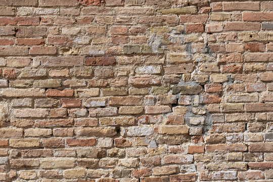 Old wall made of bricks