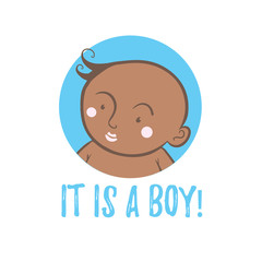 Little kid, toddler. hand drawn style doodle design illustrations.